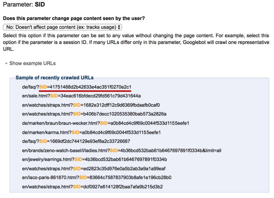 That nasty URL parameter attribute will be “terminated”, resolving many further page indexation issues.