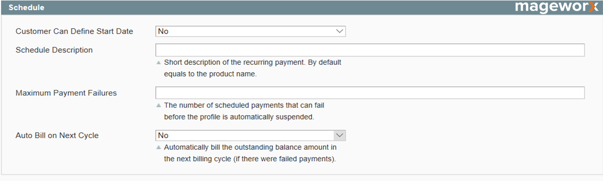 Magento recurring profiles setting - image 5