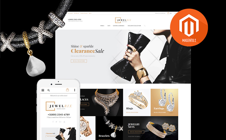 Jewelrix Magento Theme | MageWorx Blog