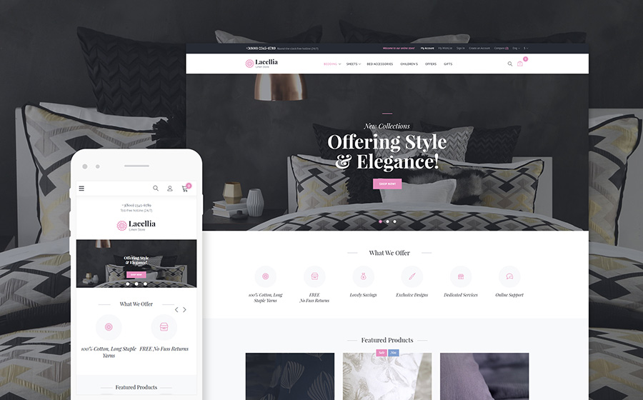 Lacellia - Linen Shop Magento 2 Theme | MageWorx Blog