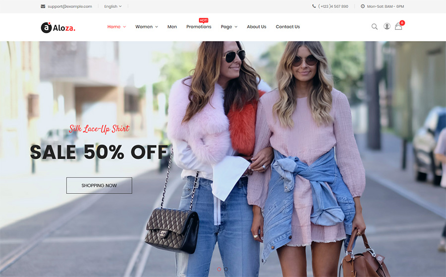 Aloza - Responsive Fashion 2 Magento Theme | MageWorx Blog