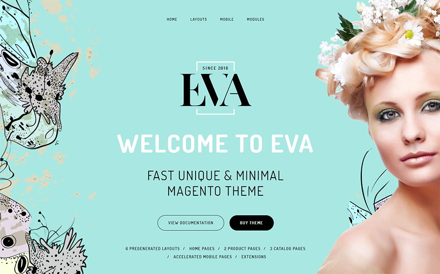 EVA - AMP Fashion Store Magento Theme | MageWorx Blog