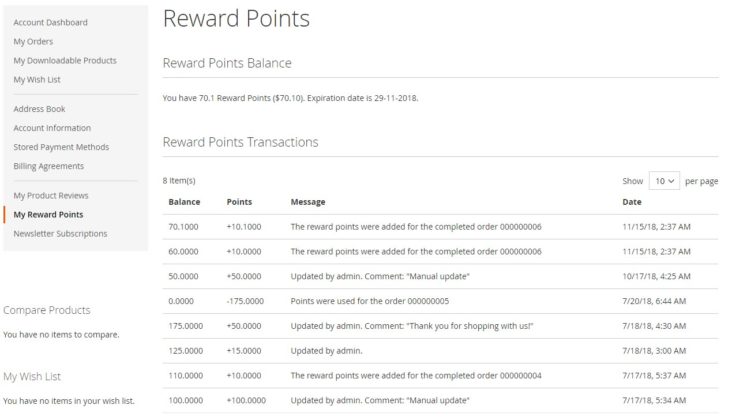 Top 7 Magento 2 Reward Points Extensions | MageWorx Magento Blog