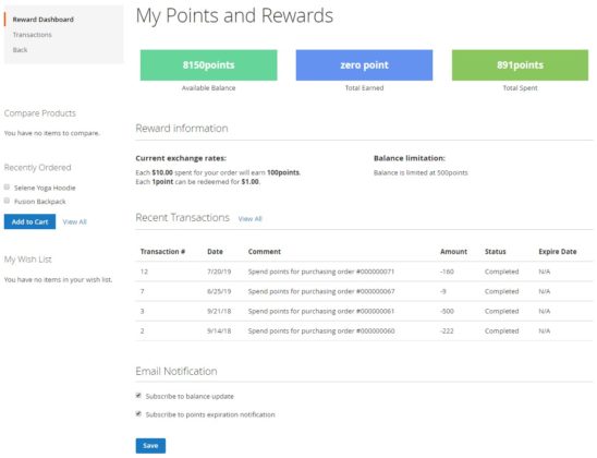 Top 7 Magento 2 Reward Points Extensions | MageWorx Magento Blog