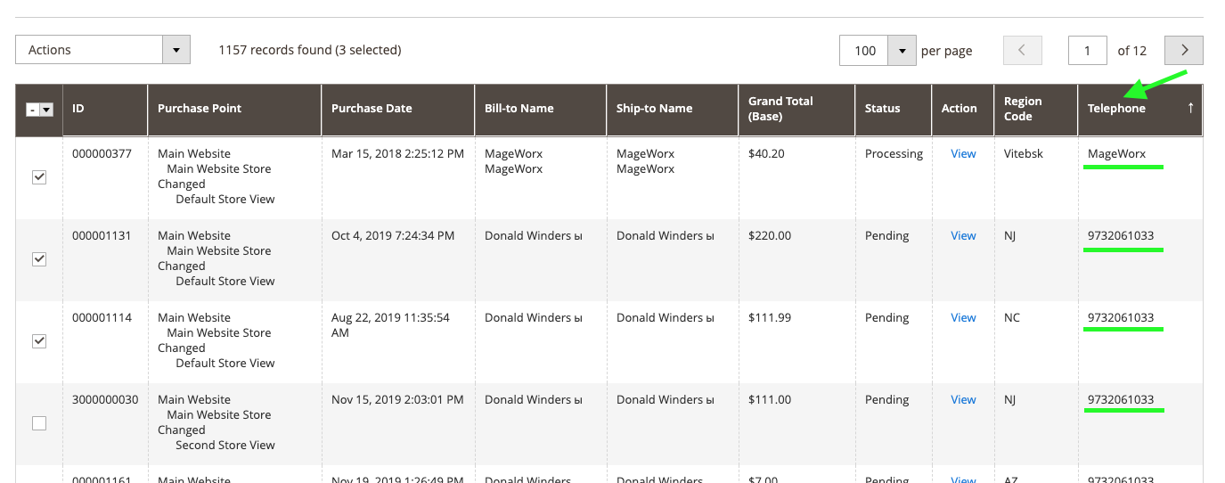  How to Add Column with Filter to Magento 2 Orders Grid? | MageWorx Magento Blog