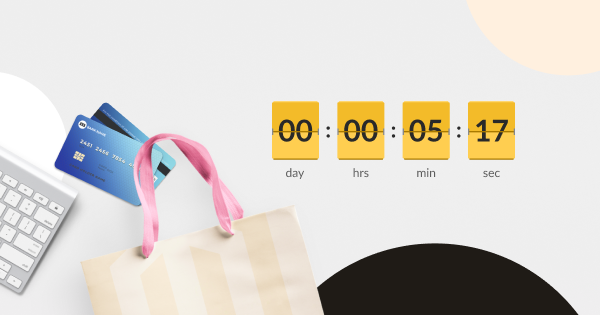 Product with countdown