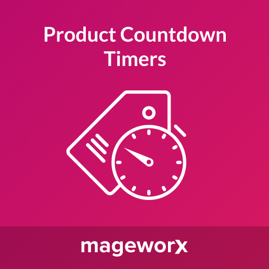 Mageworx product countdown timers