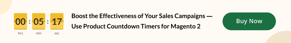 Product Countdown Timers extension for Magento 2 | MageWorx Blog