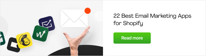 email marketing with shopify