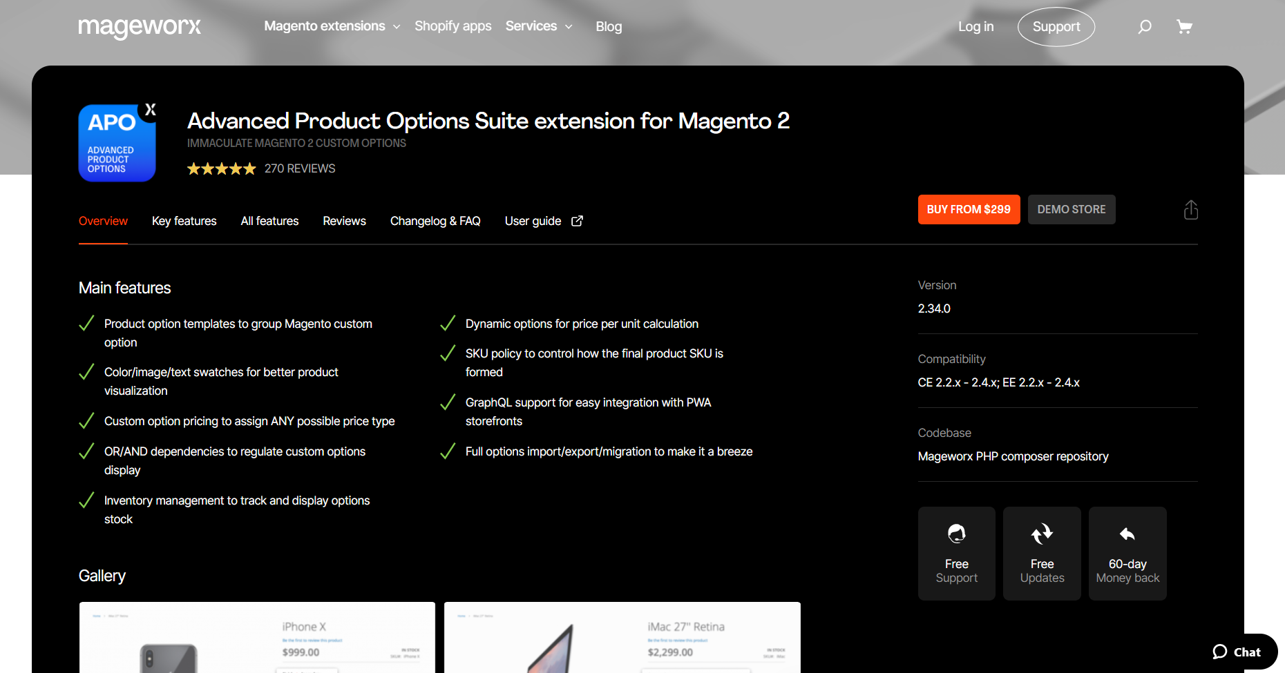 best magento extensions - Mageworx Advanced Product Options