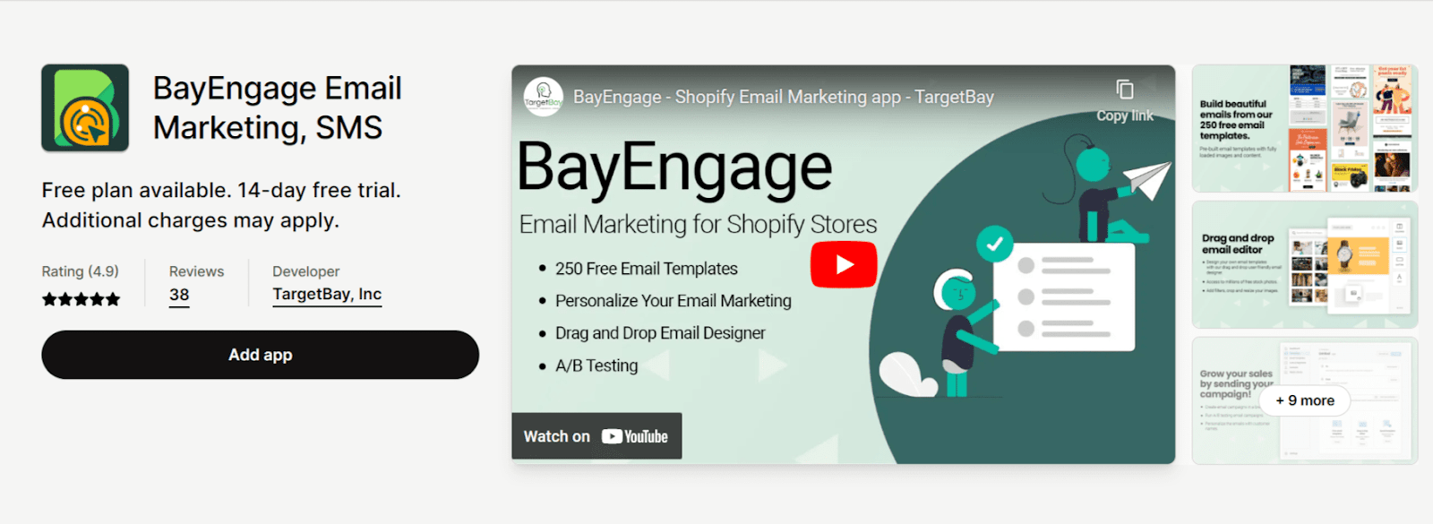 shopify email automation - bayengage