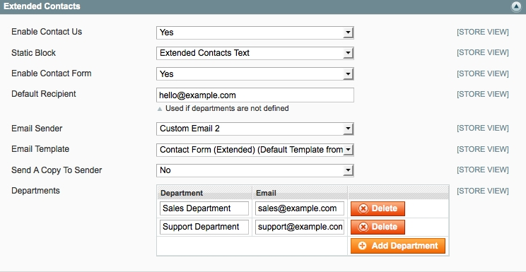magento contact form free magento contuct us page extension mageworx magento contact form
