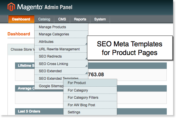 Magento Meta data SEO Templates for Product Pages