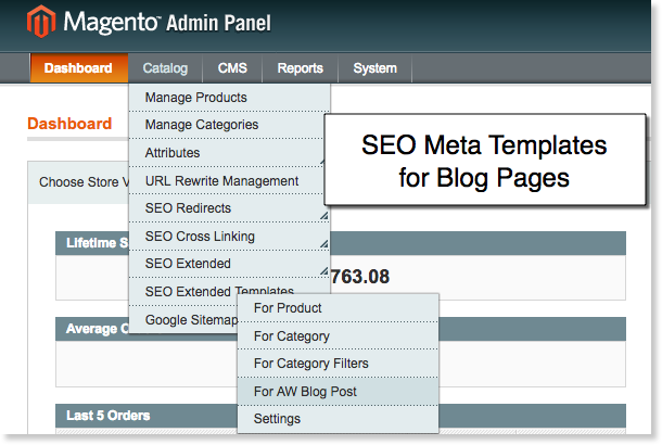 Meta tags manager - <strong>SEO templates for aheadworks blog post pages</strong>