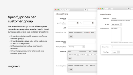 general settings of customer group price magento 2