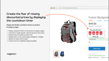 magento 2 countdown timer functionality