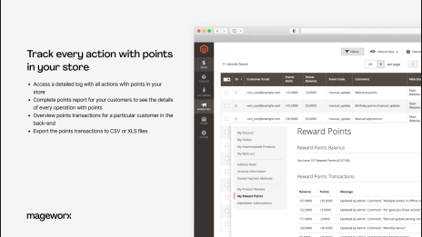 magento enterprise reward points tracking