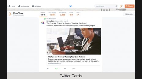 Twitter Cards,Extended Rich Snippets General Settings,Breadcrumbs Markup Implementation,SEO Markup for Product Pages,Rich Snippets in Search Results,SEO Markup for Product Pages,Rich Snippets for a Page / Website,SEO Markup for Product Pages,Structured Da