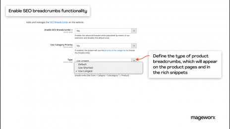 Magento 2 SEO breadcrumbs