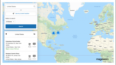 Store Locator extension Magento