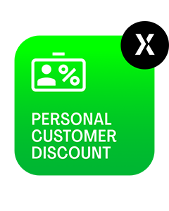 Personal Customer Discount