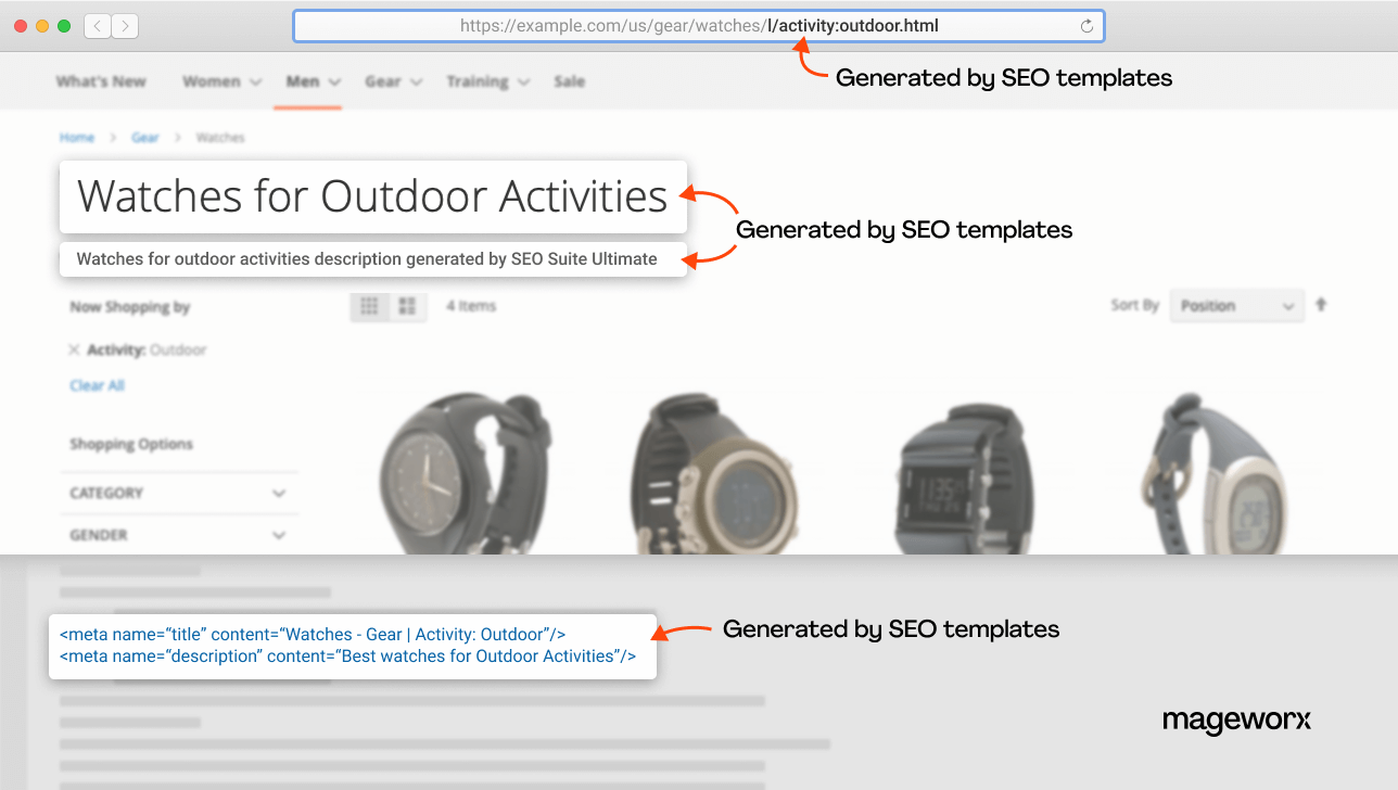 Best Magento SEO extensions - SEO templates functionality