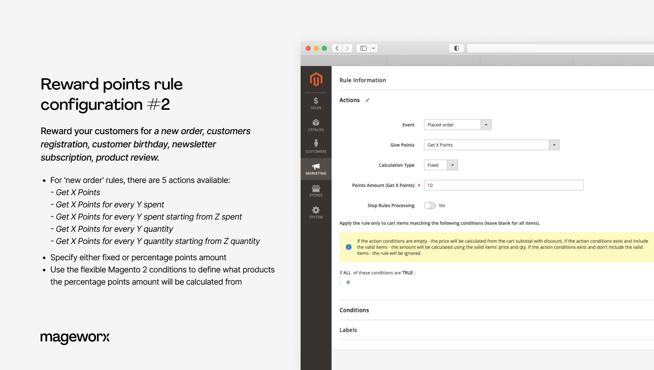 advanced rules for the best magento rewards extension