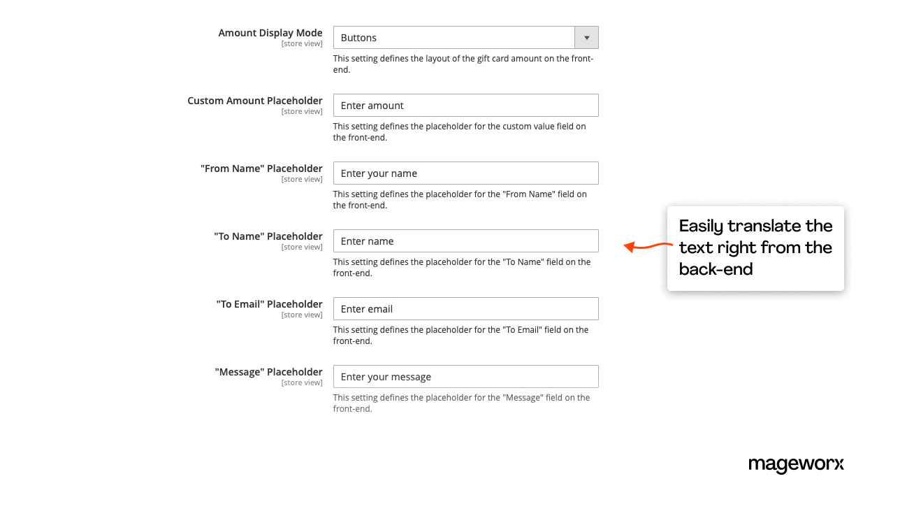 Magento gift messages translation in the back-end