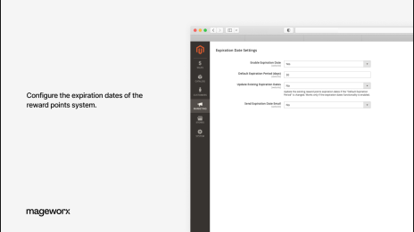 expiration dates for magento reward points system