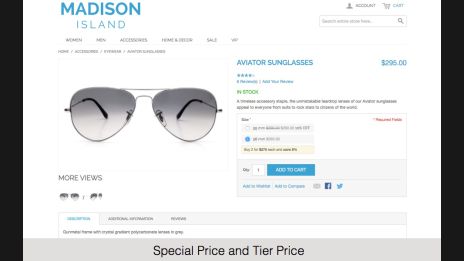 tier price in magento