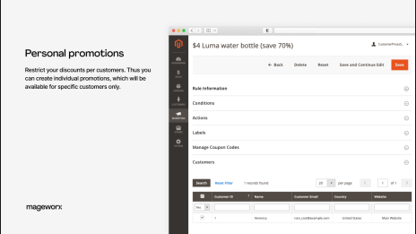 custom pricing magento extension - discounts per customer