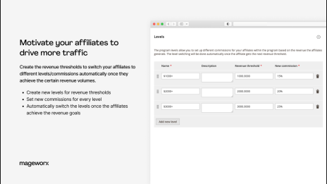 affiliates' motivation with mageworx's affiliate pro magento 2
