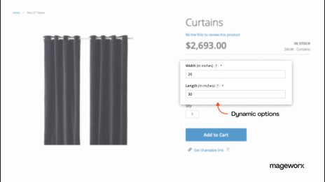 Dynamic product options in Magento 2