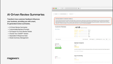 AI product reviews summary by ChatGPT