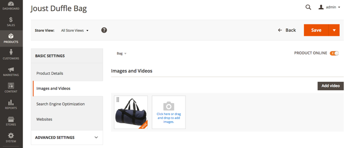 Magento 2 upload image