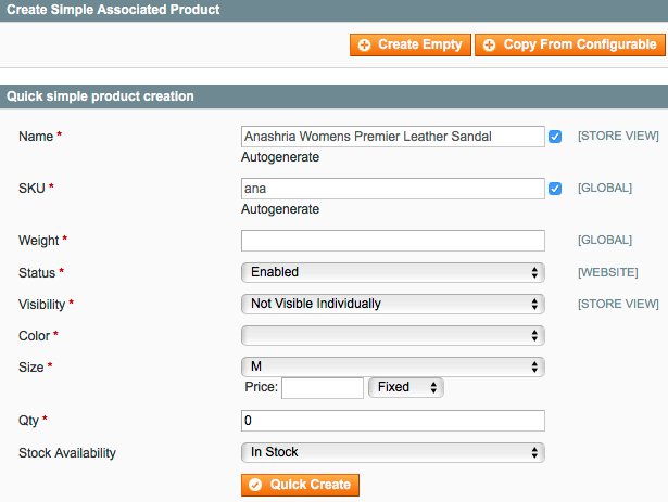 Magento product tab