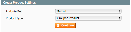 grouped product attribute